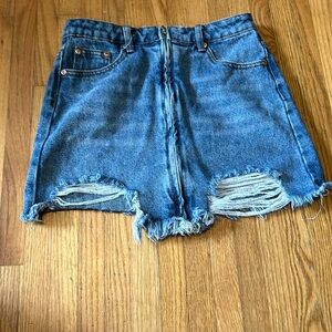 jean skirt